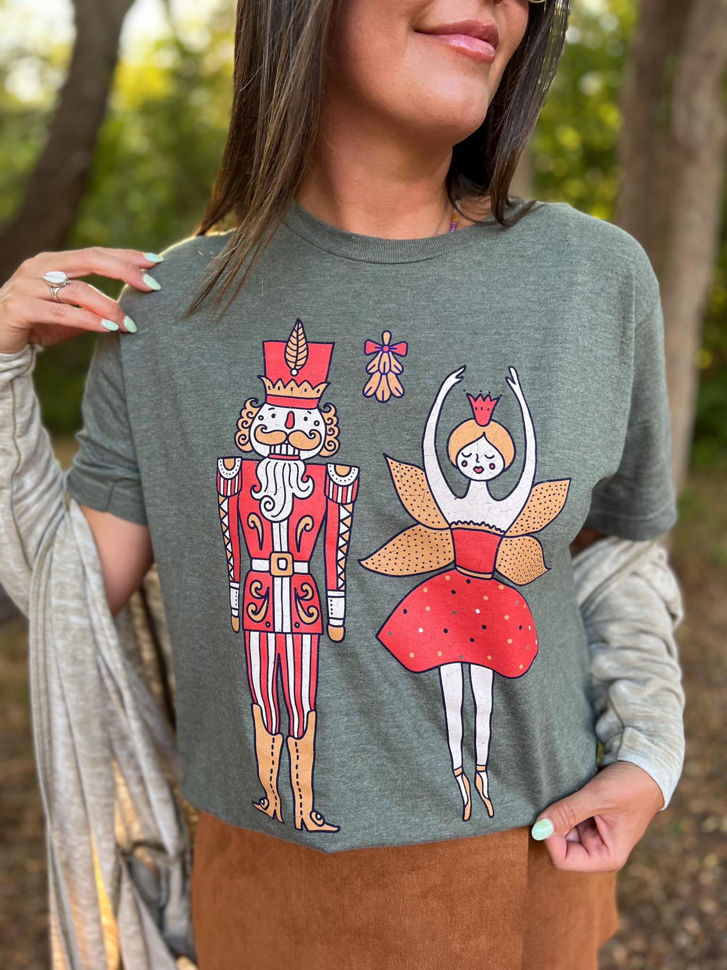 Nutcracker Tee Green