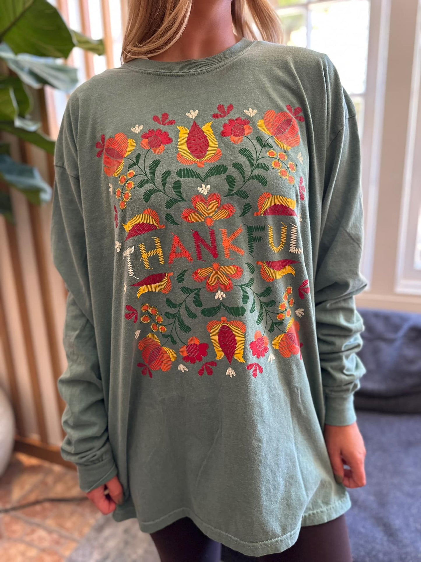 Thankful Comfort Color Long Sleeve