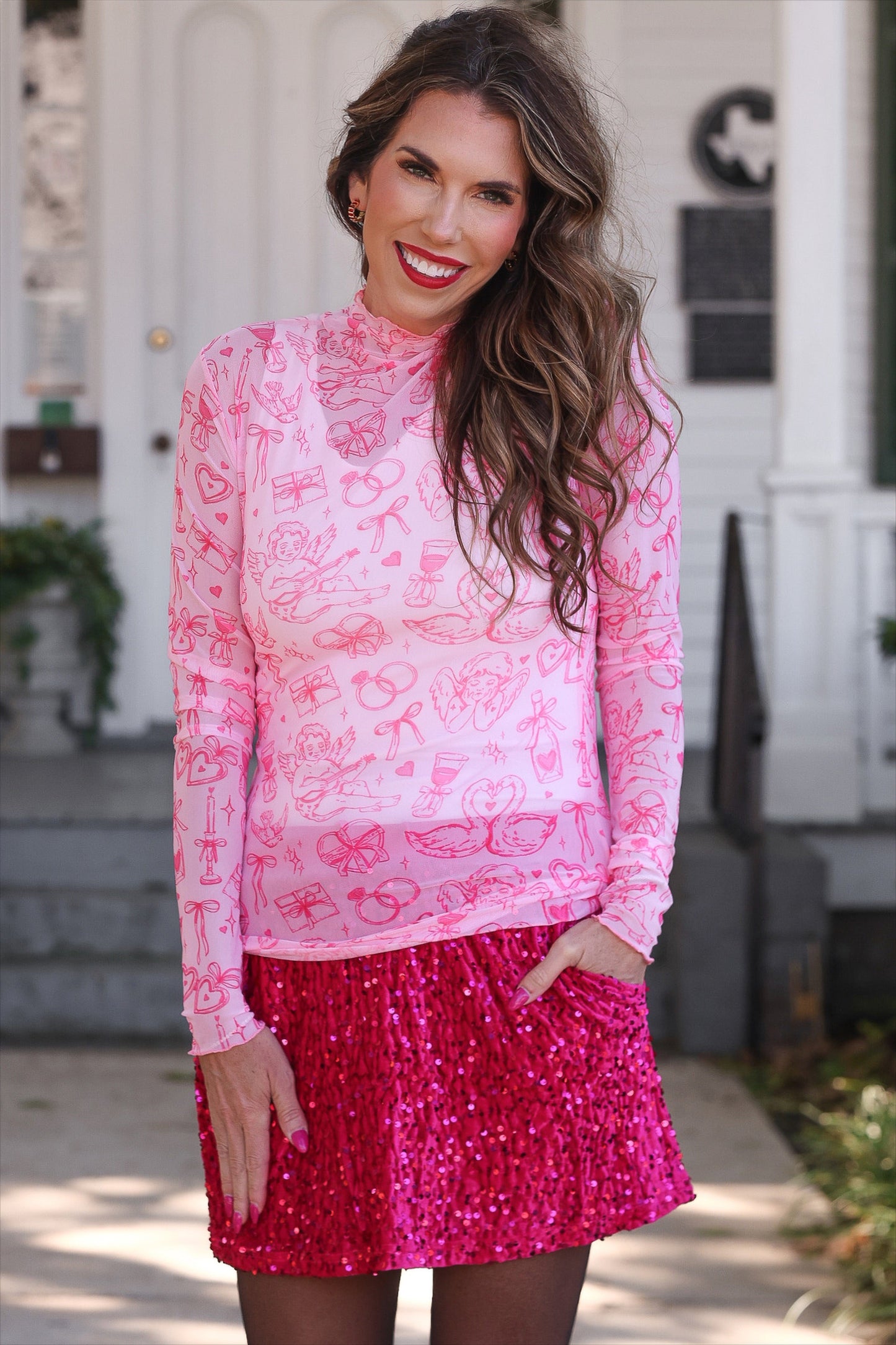 Lover's Daydream Mesh Top