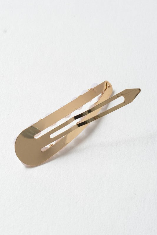 Vintage Retro Pearl Snap Clip