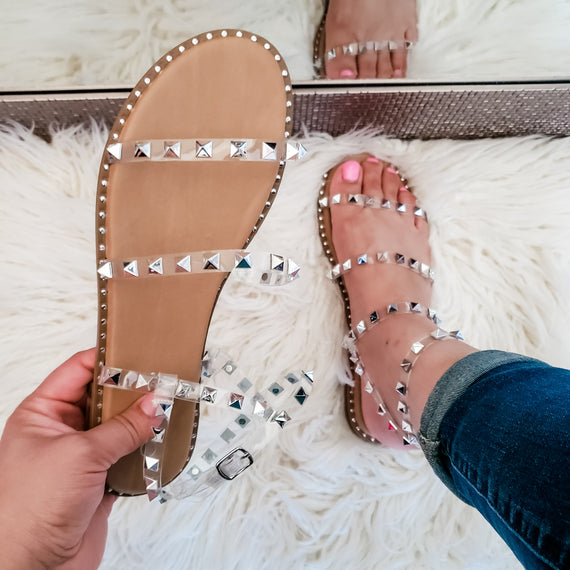 Astrid Sandal Clear