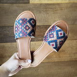 The Lulu Slide Sandal Aztec