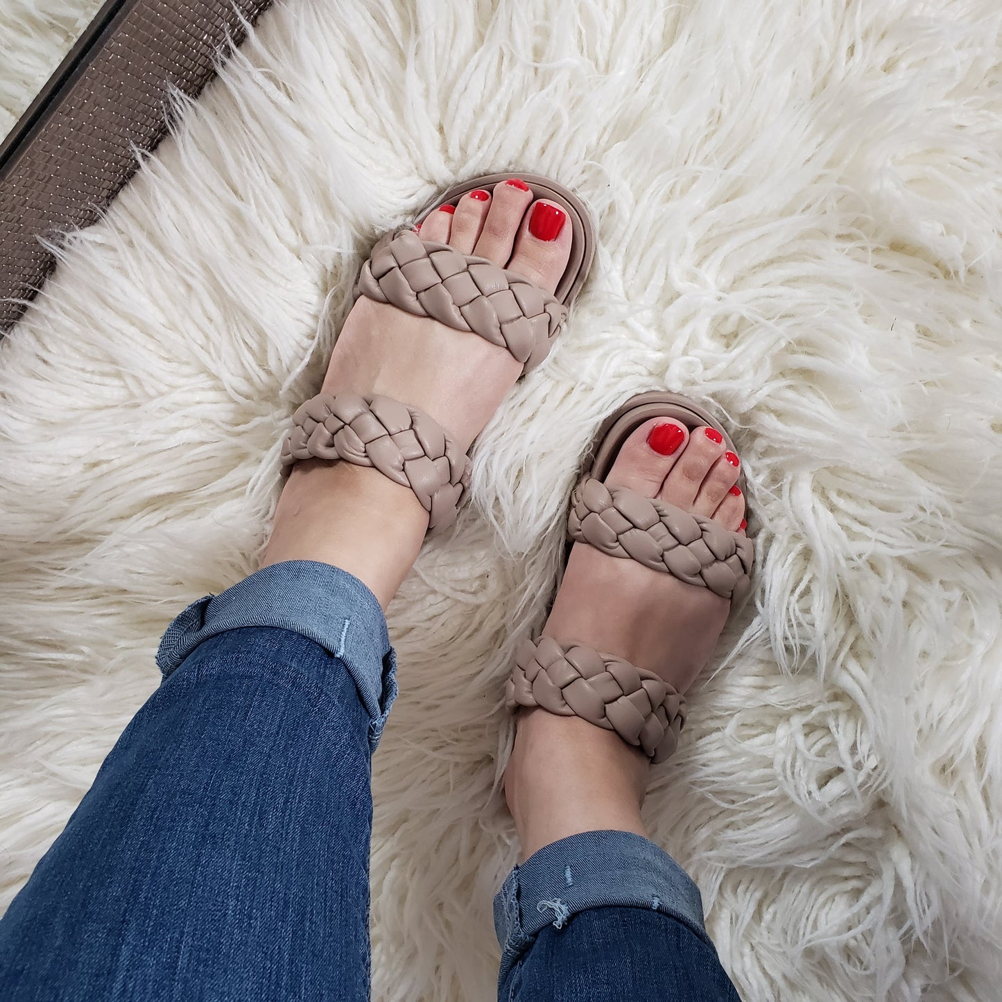 Albina Braided Sandal Birch