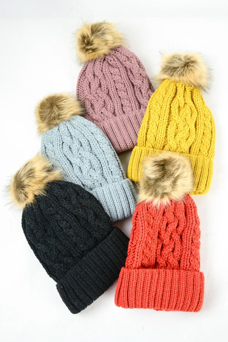 Mauve Beanie