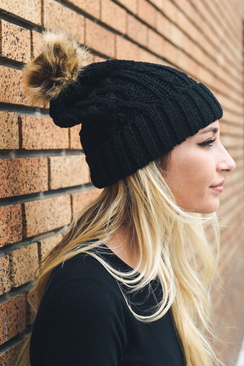 Black Beanie