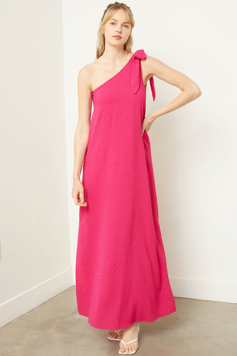 Roman Empress Dress Pink