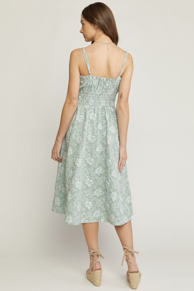 Wild Flower Dress Sage