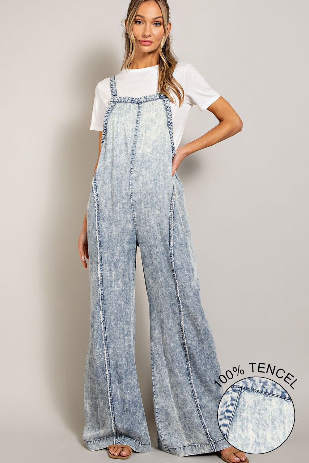 Dreamy Denim  Chambray Overalls