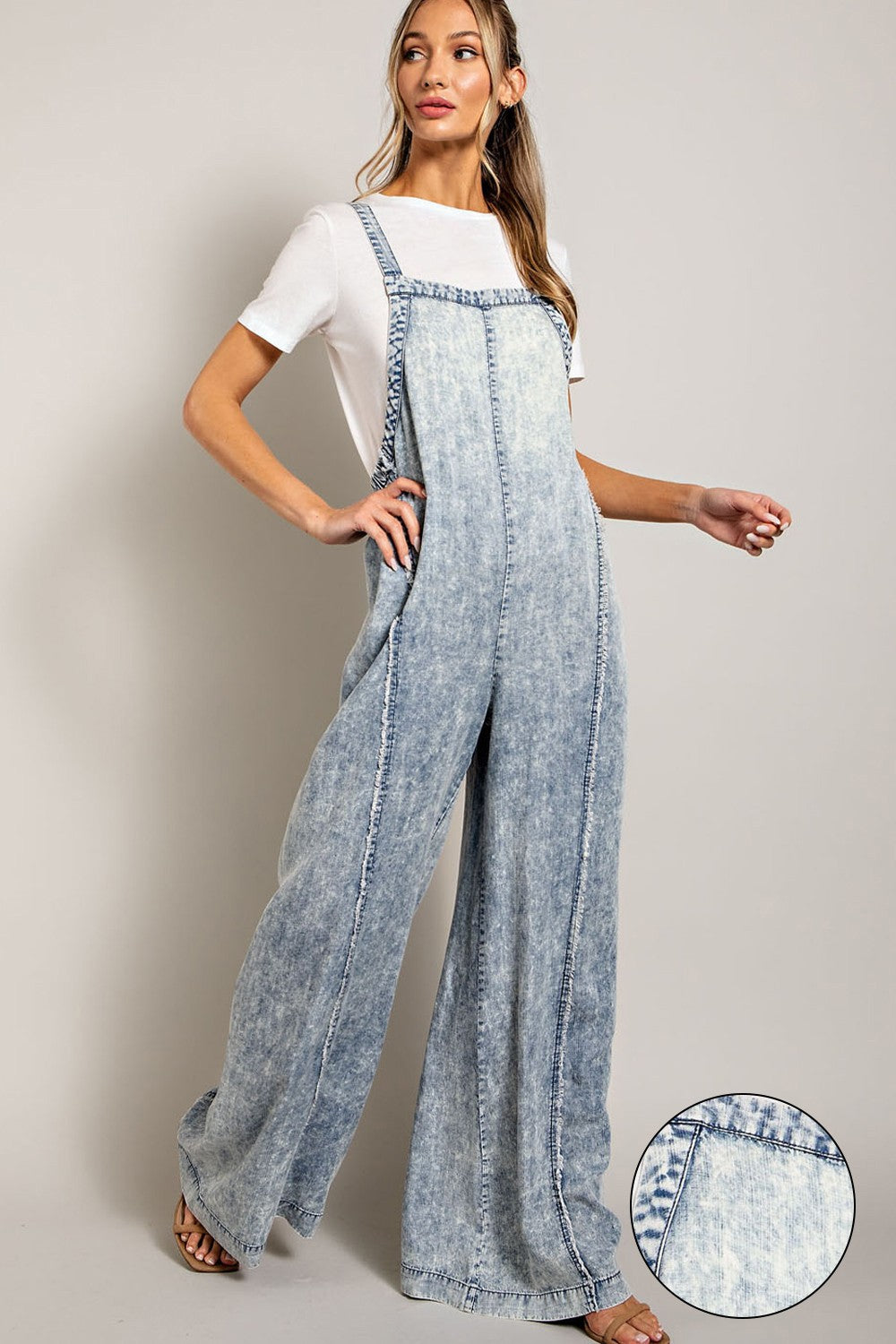 Dreamy Denim  Chambray Overalls