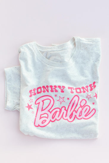 Honky Tonk Barbie Tee Oatmeal
