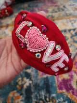 LOVE Valentine's Headband