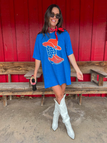 USA Boots Tee