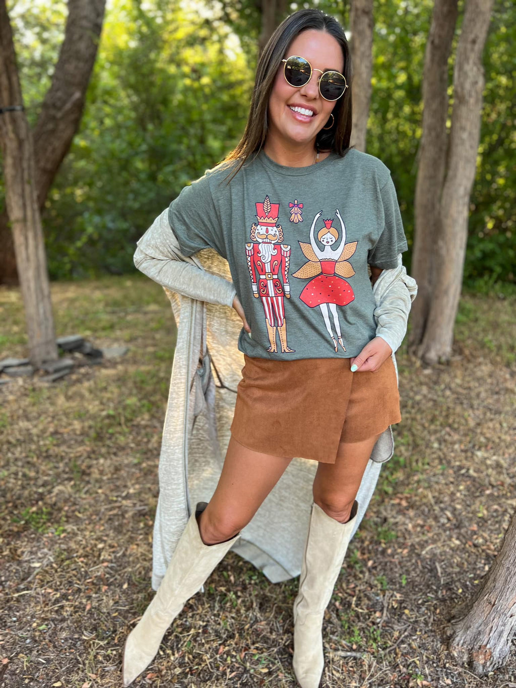 Nutcracker Tee Green