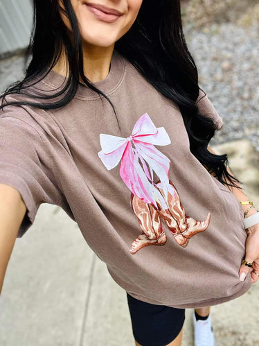 Bow and Boots Tee