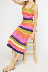 Kiwi Combo Knit Dress
