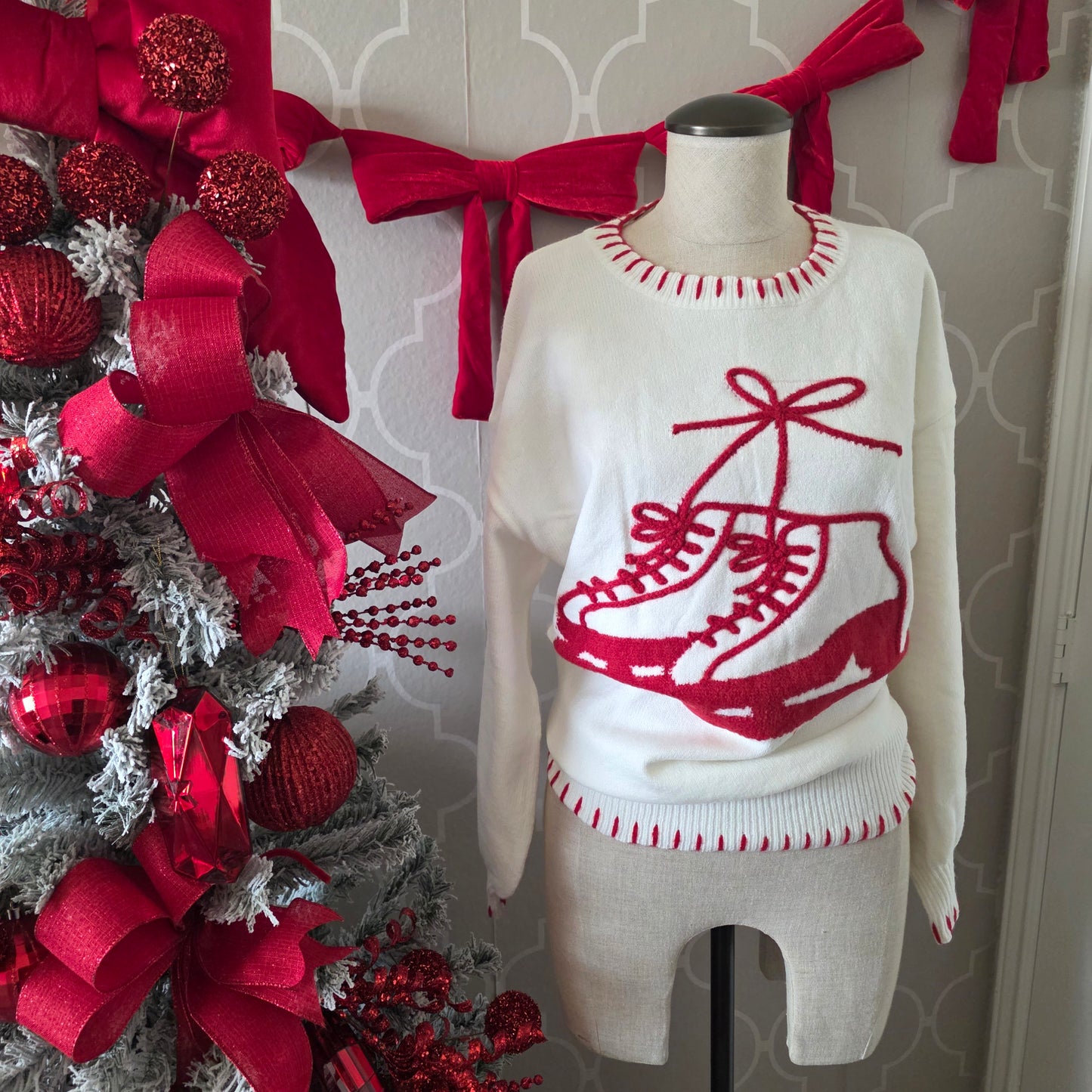 Winter Skates Sweater