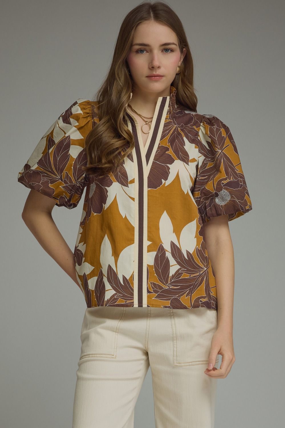 The Harvest Top Brown