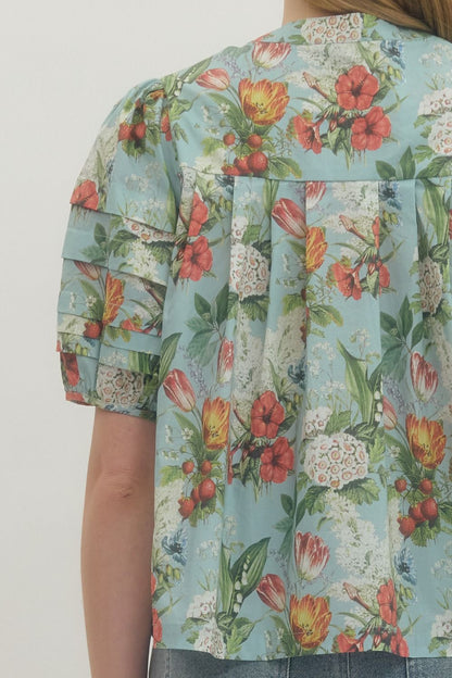 Elegant Bloom Top