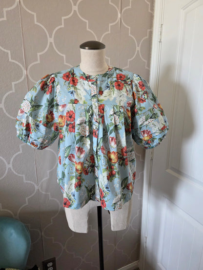 Elegant Bloom Top