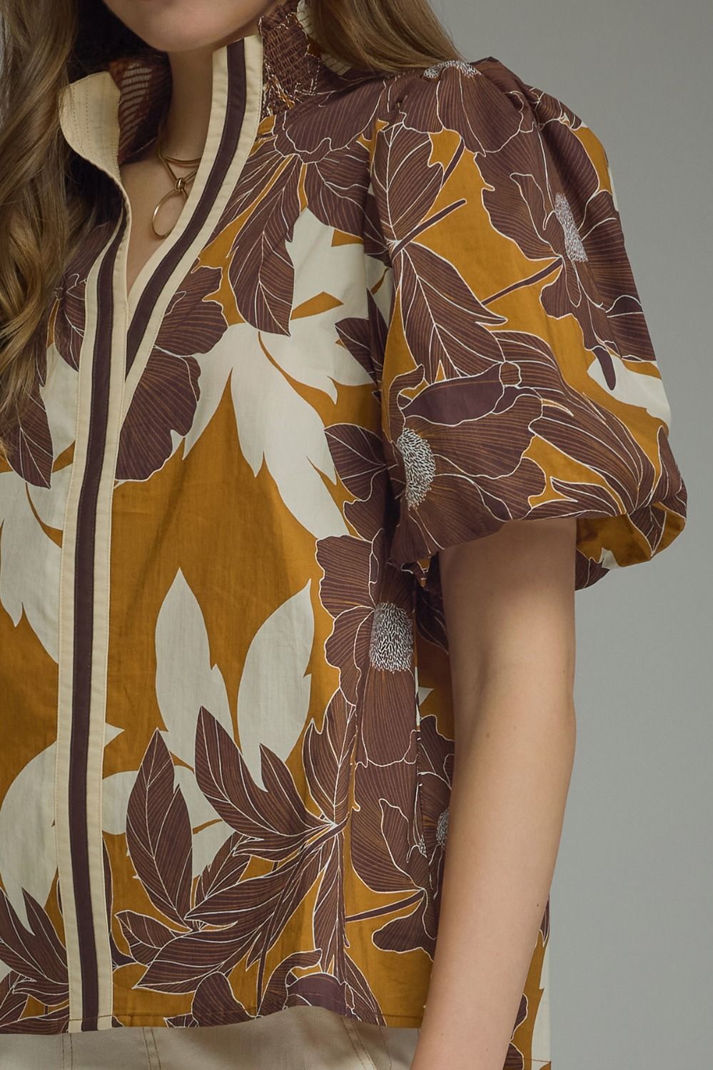 The Harvest Top Brown