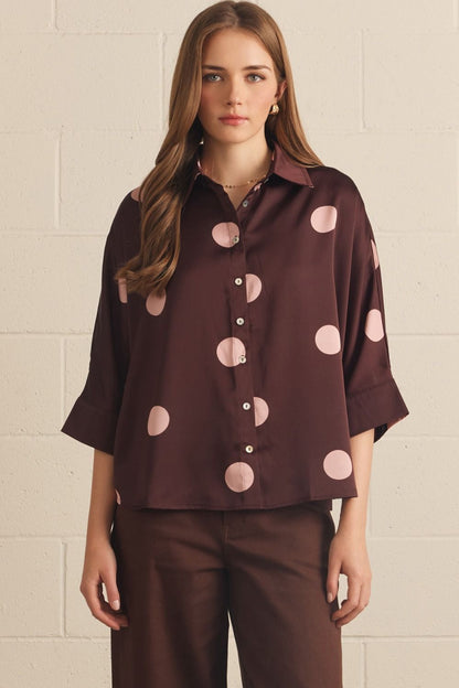 The Perfect Polka Dot Top