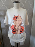 Spooky Pumpkin Spice Latte Tee