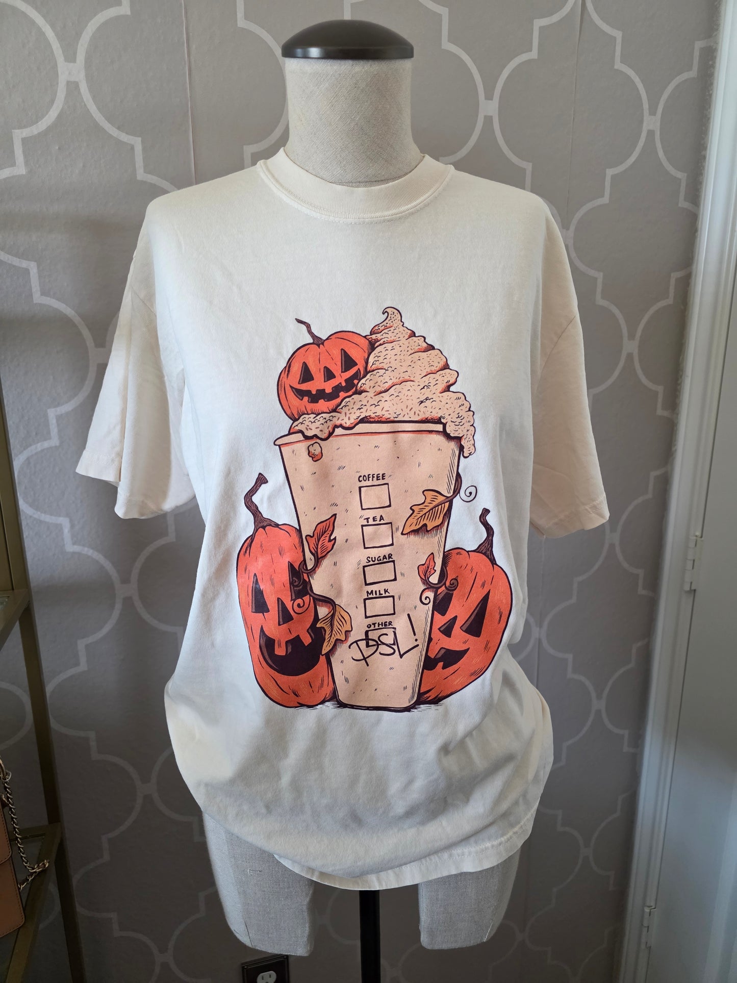 Spooky Pumpkin Spice Latte Tee