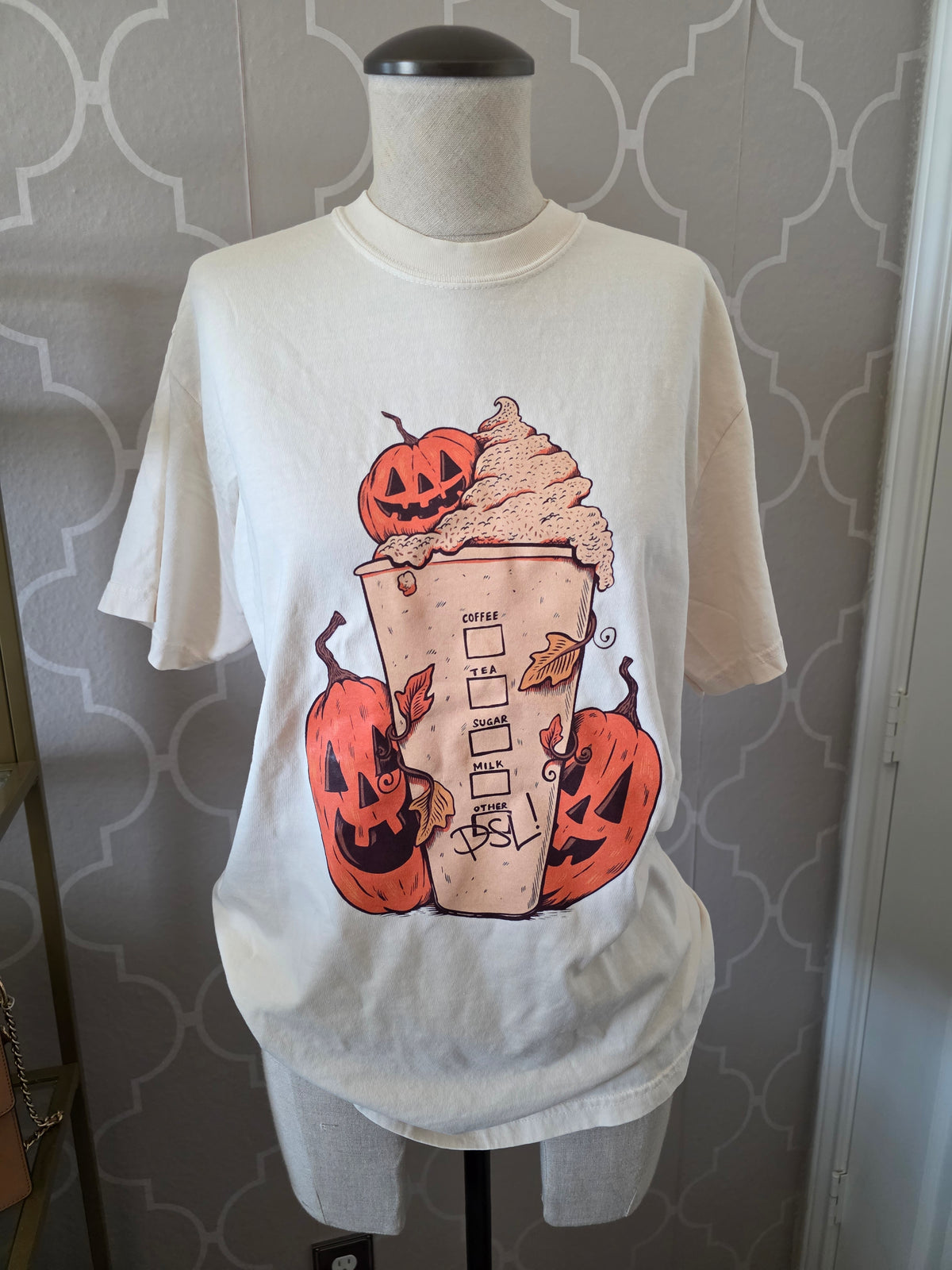 Spooky Pumpkin Spice Latte Tee