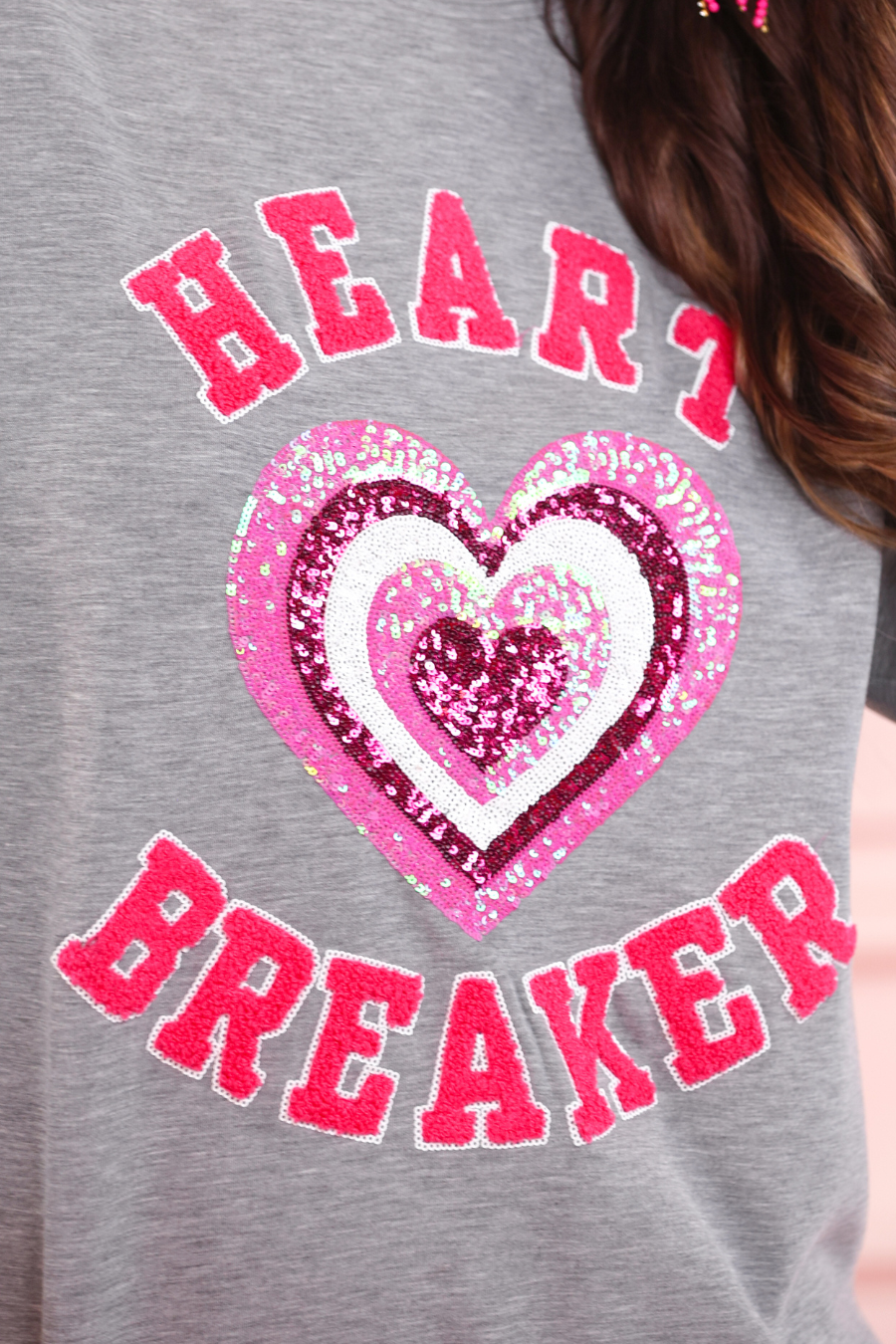 Heartbreaker Sequin Pullover Top