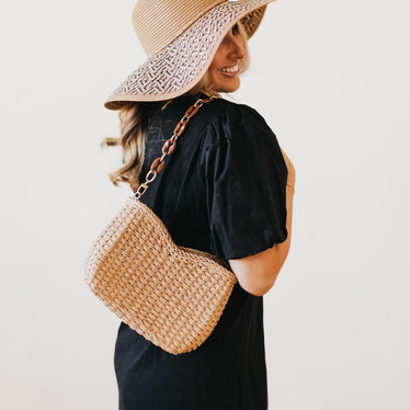 The Staycation Straw Bag