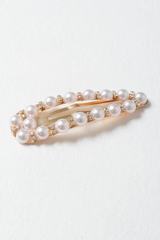 Vintage Retro Pearl Snap Clip