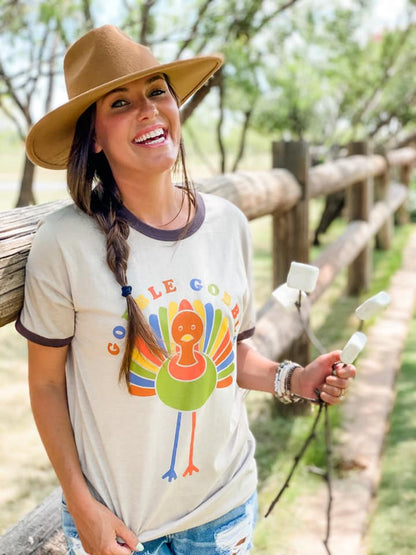 Gobble Gobble Ringer Tee