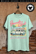 Beach Club Graphic Top Mint