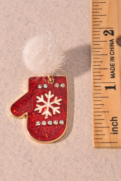 Christmas Mittens Earrings