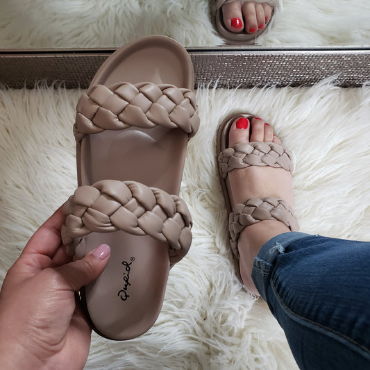Albina Braided Sandal Birch