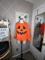 Jack-o-lantern Pumpkin Orange Sweatshirt