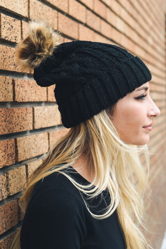 Black Beanie