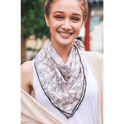Floral Bandana Scarf