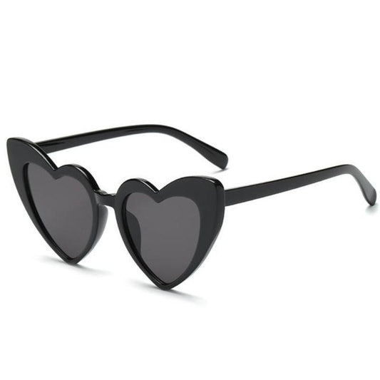 Heart Eyes Sunnies Black