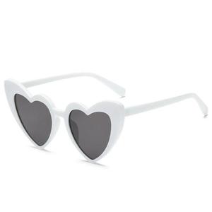 Heart Eyes Sunnies White